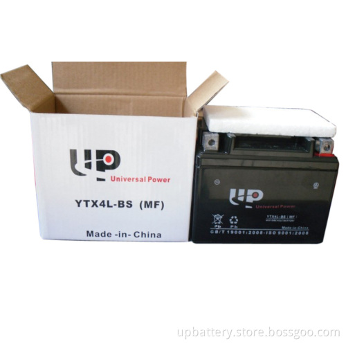 12V 3ah Motorcycle Battery Ytx4l-Bs